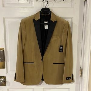 Mens Express 38S “Short” Tan Blazer